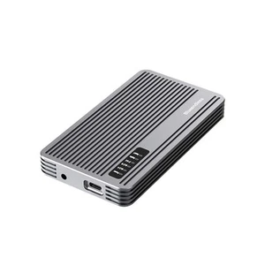 Dual Bay Mobile Festplattenbox 20 Gbps M.2 SATA/NVMe SSD Gehäus5071 - Photo 1/10
