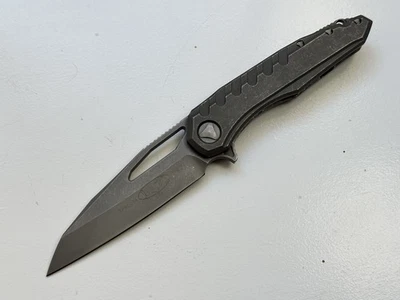 Microtech Sigil Apocalyptic W/ Copper Titanium M390 196-10 AP Folding Knife - Image 1 of 4