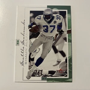 2001 Fleer Genuine Football Shaun Alexander Seattle Seahawks Card #14 - Picture 1 of 2