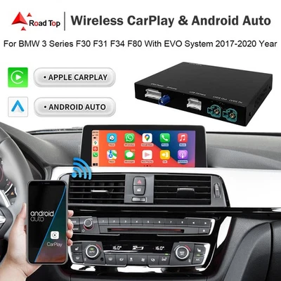 Wireless CarPlay Android Auto Retrofit Kit For BMW F30 F31 F34 F80 F32 F33 F36 - Image 1 of 4