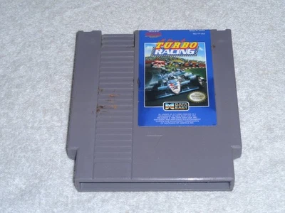 Al Unser Jr.'s Turbo Racing Nintendo NES Video Game tested works data east! 0050 - Image 1 of 4