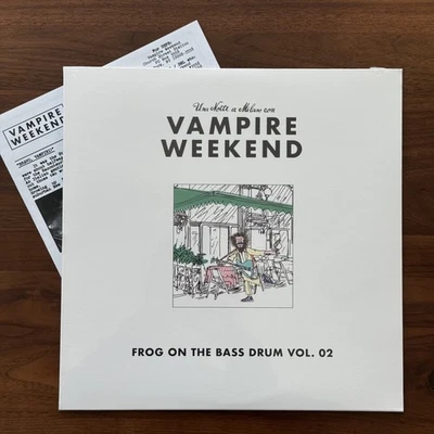 Vampire Weekend ‎– Frog On The Bass Drum Vol 2 - ⚫️ Black LP Vinyl Newsletter ✅ - Image 1 of 4