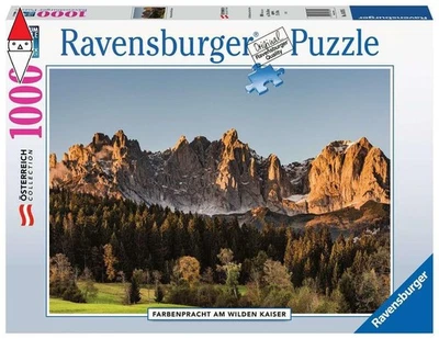 PUZZLE PAESAGGI RAVENSBURGER COLORI AL WILDEN KAISER 1000 PZ - Immagine 1 di 2