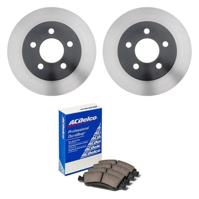 For Jeep Cherokee 99-01 ACDelco Gold Front Brake Kit w Ceramic Pads - Изображение 1 из 4