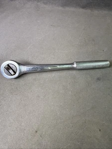 Vtg EASCO 3/8” Drive Round Head Knurled Handle Ratchet #72 1108 - USA 8" Length - Bild 1 von 10