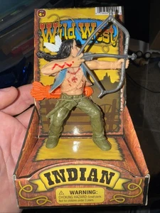 Figura de acción Ja-Ru Wild West, guerrero nativo americano - Imagen 1 de 2