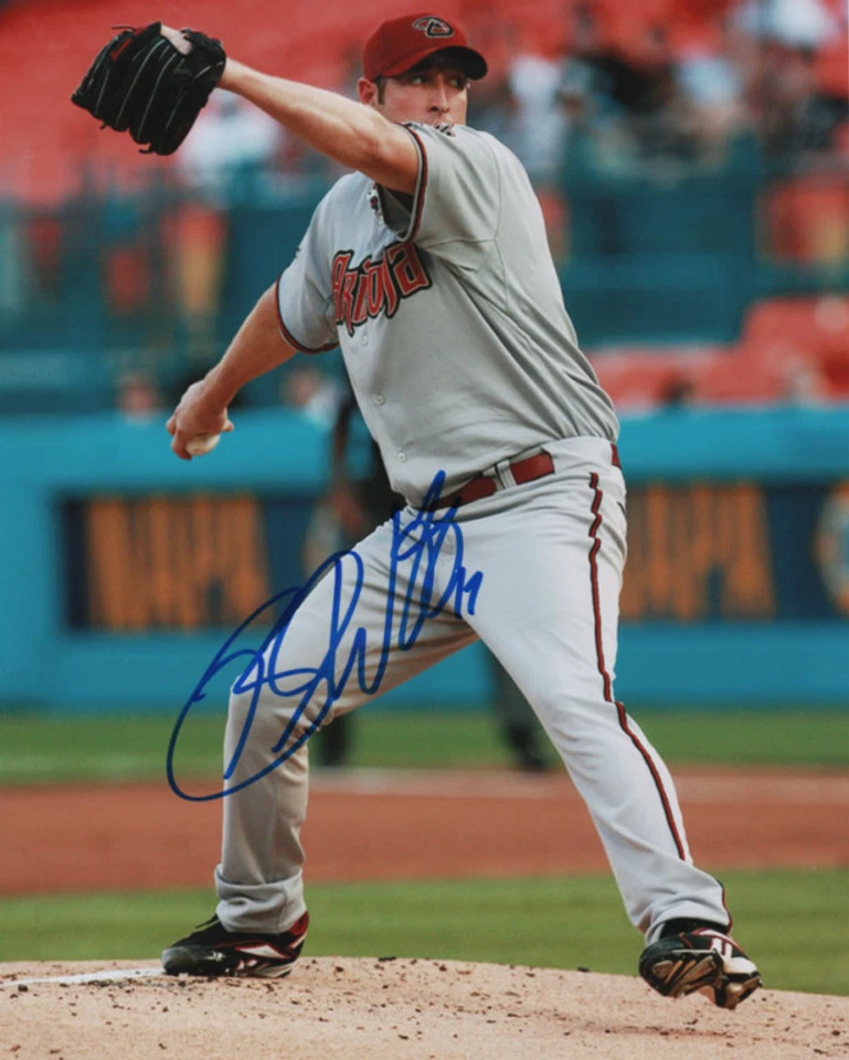 Foto firmada 8x10 certificado de autenticidad Brandon Webb Arizona Diamondbacks Foto 1 de 1