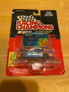 NASCAR #24 Car – 1996 Jeff Gordon With Diecast Emblem – Racing Champions - Picture 1 of 12