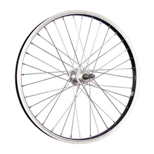 Laufrad 20 Zoll Hinterrad Fahrrad Aluminium Felge f. Schraubkranz hinten schwarz - Bild 1 von 9