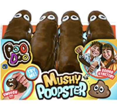 Ja-Ru Stretch Mushy Poopster - Juguete de estrés posable sensorial/exprimible  Foto 1 de 4