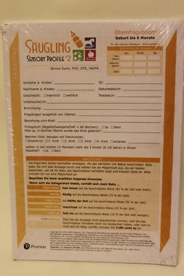 Pearson Sensory Profile 2 SP 2 - Elternfragebogen Säugling bis 6 Monate - 25 Stk - Bild 1 von 3