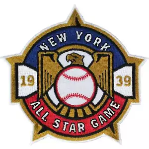 1939 7TH MLB All Star Game In New York Yankees Stadium Jersey Logo Emblem Patch - Picture 1 of 3