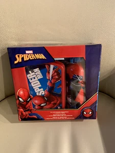Lonchera Marvel Spider-Man para niños escolares con juego de botellas de metal - NUEVA EN CAJA - Imagen 1 de 3