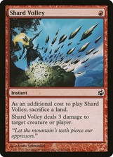 Shard Volley Morningtide PLD Red Common MAGIC THE GATHERING MTG CARD ABUGames
