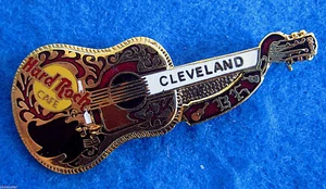 PROTOTYPE CLEVELAND BUDDY HOLLY DEAD ROCKER GUITAR SERIES #1 Hard Rock Cafe PIN - Picture 1 of 1