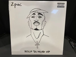 NEU LIMITIERTE AUFLAGE 2PAC KEEP YA HEAD UP 7" SCHWARZ VINYL SINGLE IN HAND IN UK - Bild 1 von 3
