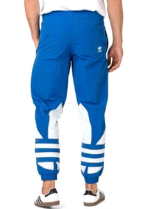 NEW MENS ADIDAS ORIGINALS BIG TREFOIL WOVEN PANTS ~ SIZE LARGE #GE0817 RARE! - Picture 1 of 5