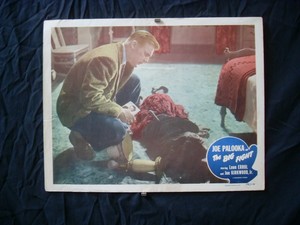 Big Fight 11x14 Lobby Card- Leon Errol- Joe Kirkwood JOE PALOOKA