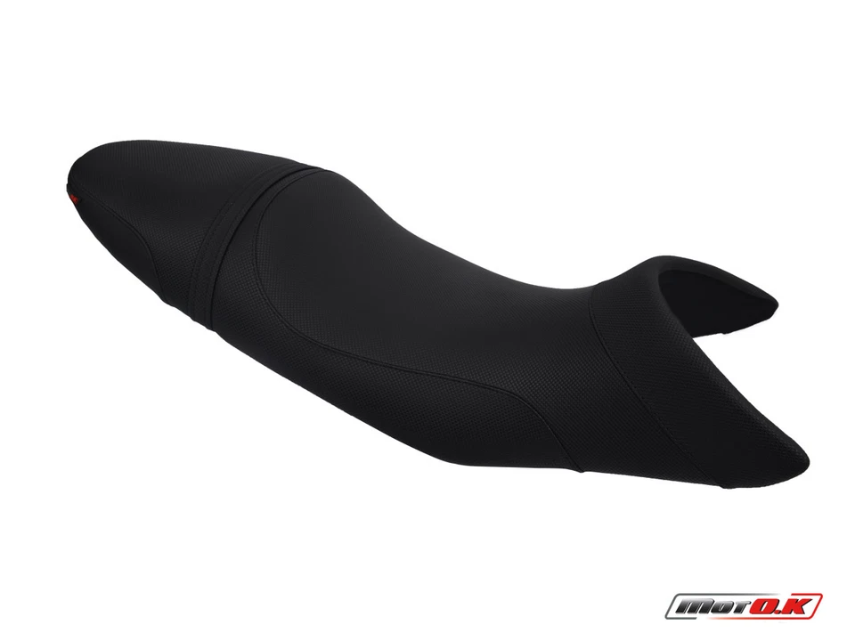Capa de assento BMW R 1200 R 2006-2009 MotoK antiderrapante preta impermeável B834 preta - Imagem 1 de 4