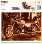 YAMAHA XS 750 XS750 1976 : Fiche Moto #000054