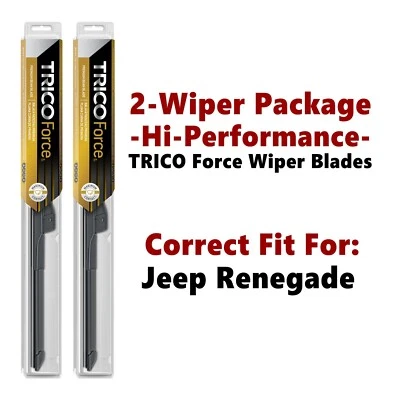 Hi-Performance 2-pk Wipers fits 2015+ Jeep Renegade - 25220/200 - Изображение 1 из 4