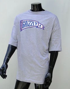 New Grizzly Griptape Skateboard Established Pennat Mens Gray T shirt DAM-217 - Picture 1 of 2