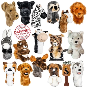 Daphne's Novelty Animal Golf Driver Headcovers, Various Designs, NEW - Picture 1 of 18