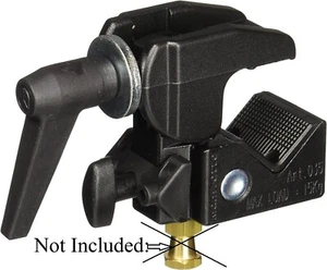 Manfrotto 035RL Super Clamp - Black (No Stud or Attachment) - Picture 1 of 2