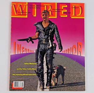 Wired Magazine July 1994 Infobahn Warrior John Malone Telco-Cable War ~ No Label - Picture 1 of 3