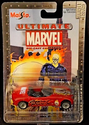 Maisto Ultimate Marvel Die-Cast Collection Ghost Rider Dodge Concept Nuevo Foto 1 de 4