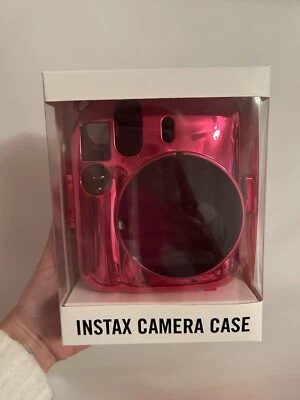 Instax Mini Camera Pink Metallic Case New  - Image 1 of 4