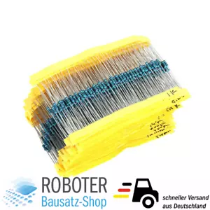 300 Metallschicht-Widerstände 30 Werte zu je 10 Stück 10-1M Ohm Arduino DIY - Bild 1 von 1