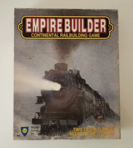EMPIRE BUILDER Continental Railroad Railbuilding Board Game Mayfair Vintage - Picture 1 of 9