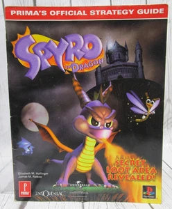 Spyro the Dragon Prima's Official Strategy Guide PS1 1998 Playstation - Bild 1 von 3