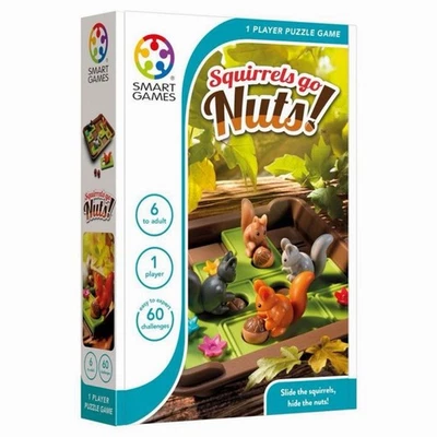 Squirrels Go Nuts! One Player Puzzle Game, Ages 6+ - Image 1 of 3
