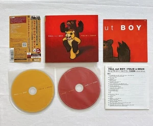 FALL OUT BOY Folie A Deux Edición Limitada CD + DVD Japón Obi 7 Bonus Tracks - Imagen 1 de 8