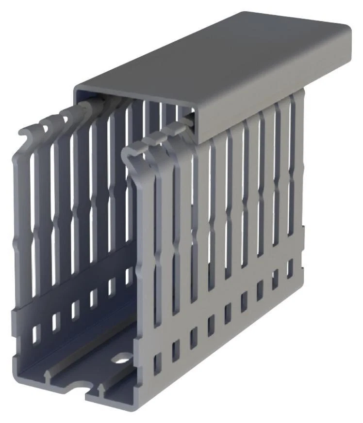 Conducto De Cableado De PVC, 40x60mm, 2m, Gris - 1SET411014R0000 - Imagen 1 de 1