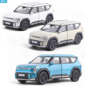 KIA Motors EV9 GT Line Diecast Metal Model Mini Car Toy 1:38 IVY/BLU/WHT - Picture 1 of 23