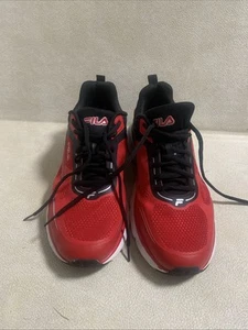 Fila Laufschuhe Herren Größe 12 schwarz/rot - Bild 1 von 11
