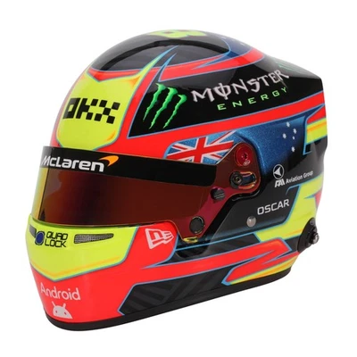 Bell Sports Mini Line 1:2 Scale Replica F1 Helmet - Oscar Piastri McLaren 2025 - Image 1 of 4
