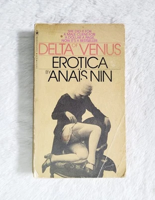 Vintage Delta of Venus Erotica Anais Nin Bantam Edition Second Printing 1978 - Image 1 of 4