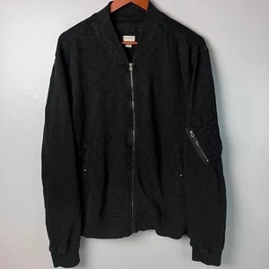 Polo Ralph Lauren Denim & Supply schwarze Jacke mit Reißverschluss Gr. Herren XXL - Bild 1 von 7