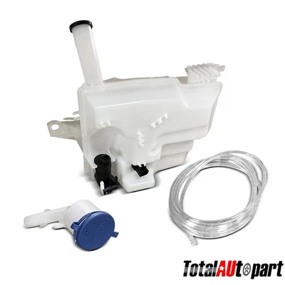 New Windshield Washer Reservoir with Cap Pump Sensor for Ford Focus 2012-2018 - Image 1 of 4