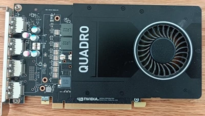 DELL NVIDIA QUADRO P2000 PASCAL GPU 5GB GRAPHIC PROCESSING UNIT VIDEO CARD 87CG5 - Image 1 of 3