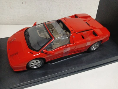 70091 Lamborghini Diablo Roadster Red Autoart Diecast 1/18-Y1-G11 - Immagine 1 di 4