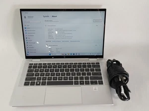HP EliteBook x360 1030 G7 Core i5-10210U 1.60 GHz 8 GB 256 GB NVMe Windows 11 - Picture 1 of 8