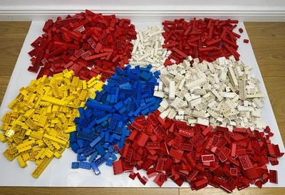 Lego Basic Steine Classic Konvolut 3kg, hauptsächlich aus den 1970 / 80er Jahren - Bild 1 von 4