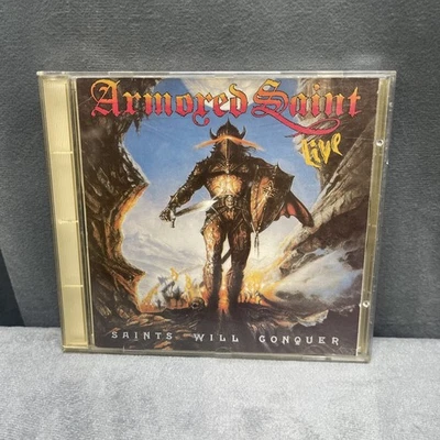 Armored Saint Saints Will Conquer Live CD Metal Blade Records With Order Form - Image 1 of 4