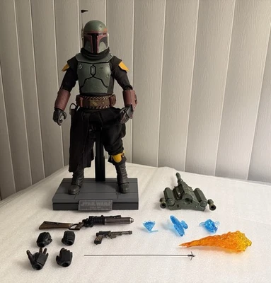 Boba Fet Hot Toys масштаб 1/6 Star Wars TMS055 специальное издание | без художественной коробки - Изображение 1 из 4