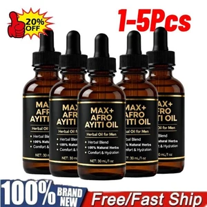 1-5x Max+ Afro Ayiti Öl natürliches Kräuteröl für den Mann Kräutermischung Hydration - Bild 1 von 13